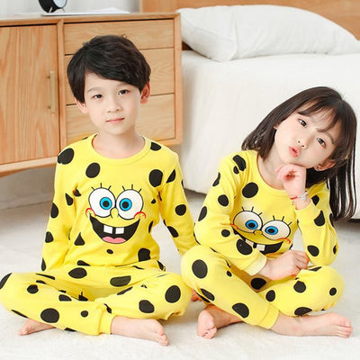 Kinder-Pyjama, Mädchen-Jungen-Nachtwäsche, Kinder-Pyjama für Kinder