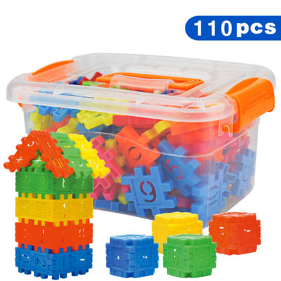 110pcs Set  Toys For Children Kids Block Toys