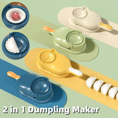 2 In 1 Dumpling Maker Kitchen Dumpling | Manual Dumpling Maker Mould Press Tool Gadgets
